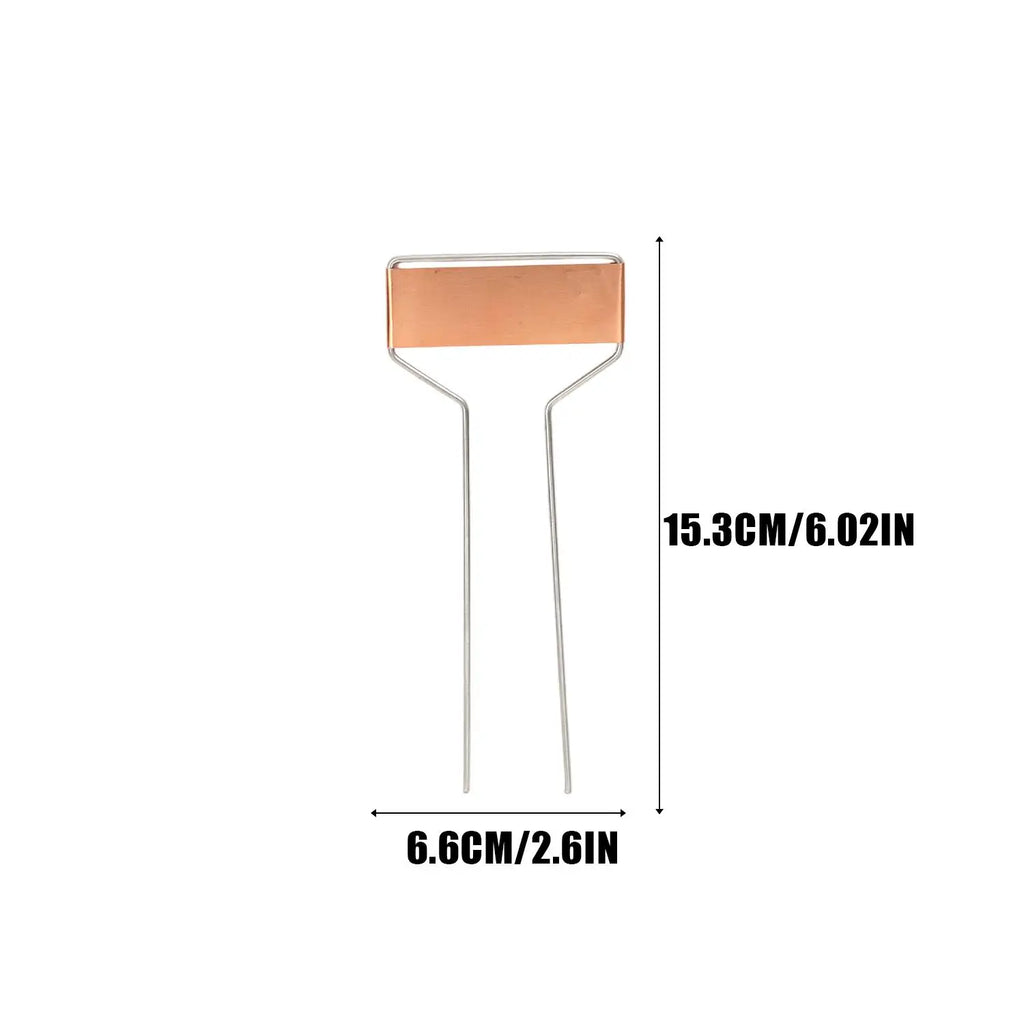 Copper-Finish Plant Labels