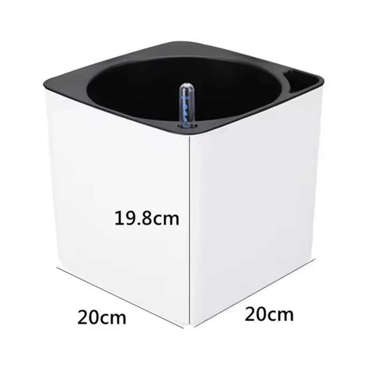 Self-Watering Planter with Water-Level Indicator