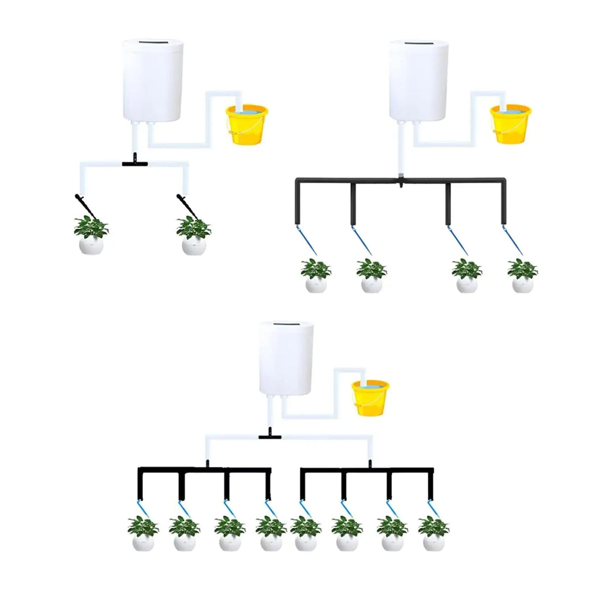 Vacation Drip Watering Kit with Timer