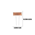 Copper-Finish Plant Labels