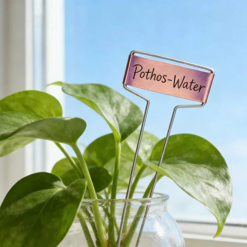 Copper-Finish Plant Labels