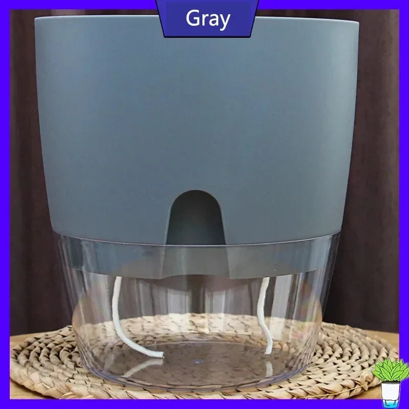 Clear-Reservoir Wicking Pot