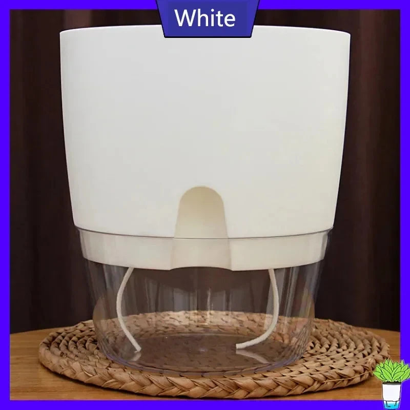 Clear-Reservoir Wicking Pot