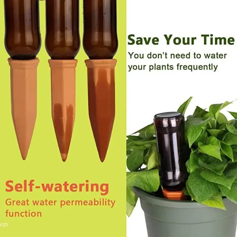 Terracotta Watering Spikes (2-pack)